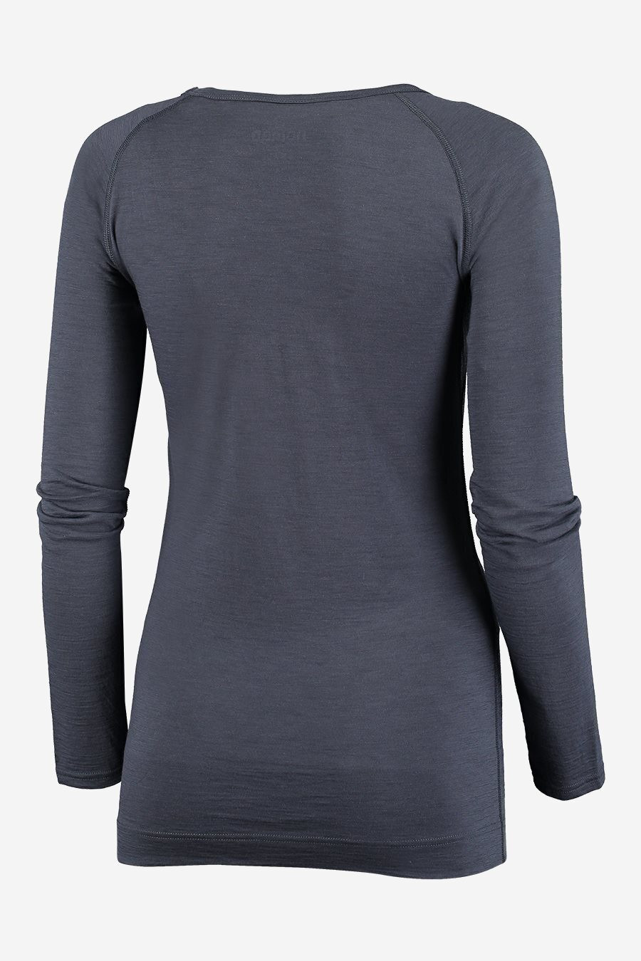 Pure Merinowol Longsleeve Dames | Graphite
