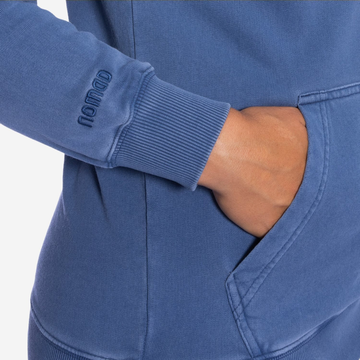 Gisborne Bio-Katoen Hoodie Dames | Indigo