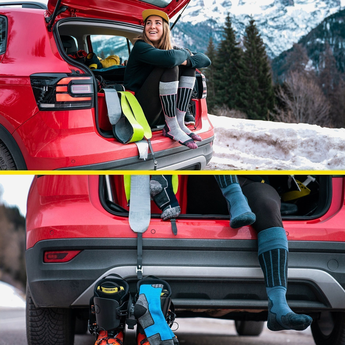 Ski Sock Essential 2er-Pack | Mint