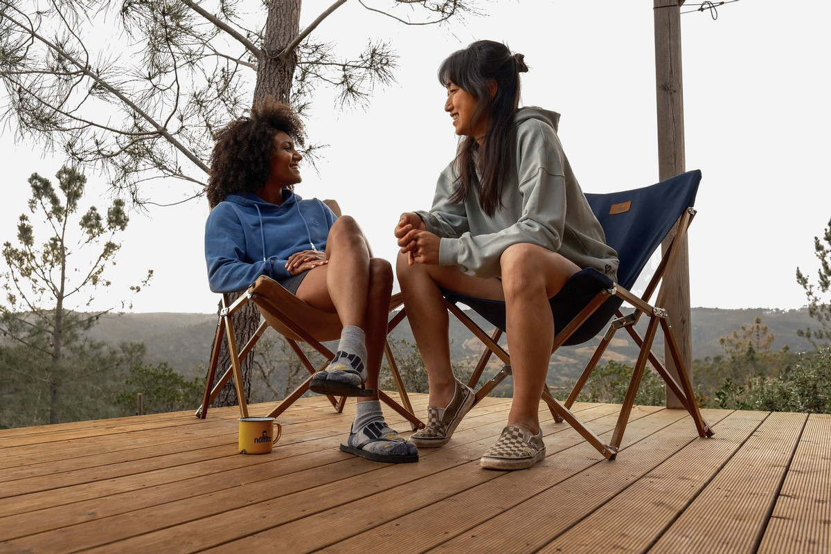 Gisborne Bio-Katoen Hoodie Dames | Indigo