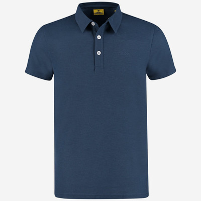 Blauw poloshirt heren 2025