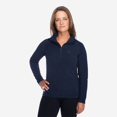 Lightweight Fleece Pull Women Dark navy