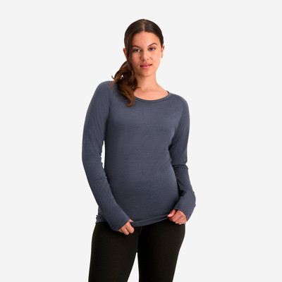Pure Merinowol Longsleeve Dames Graphite