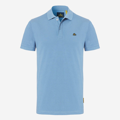 Polo Pique Heren Steel Blue