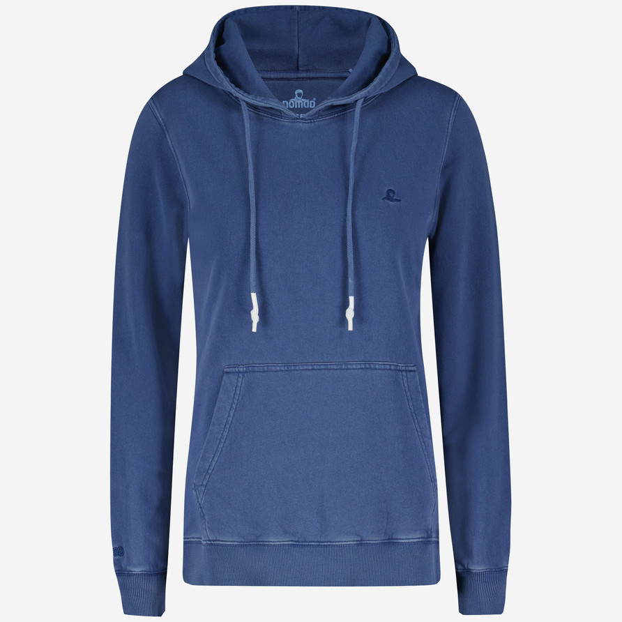 Gisborne Bio-Katoen Hoodie Dames | Indigo