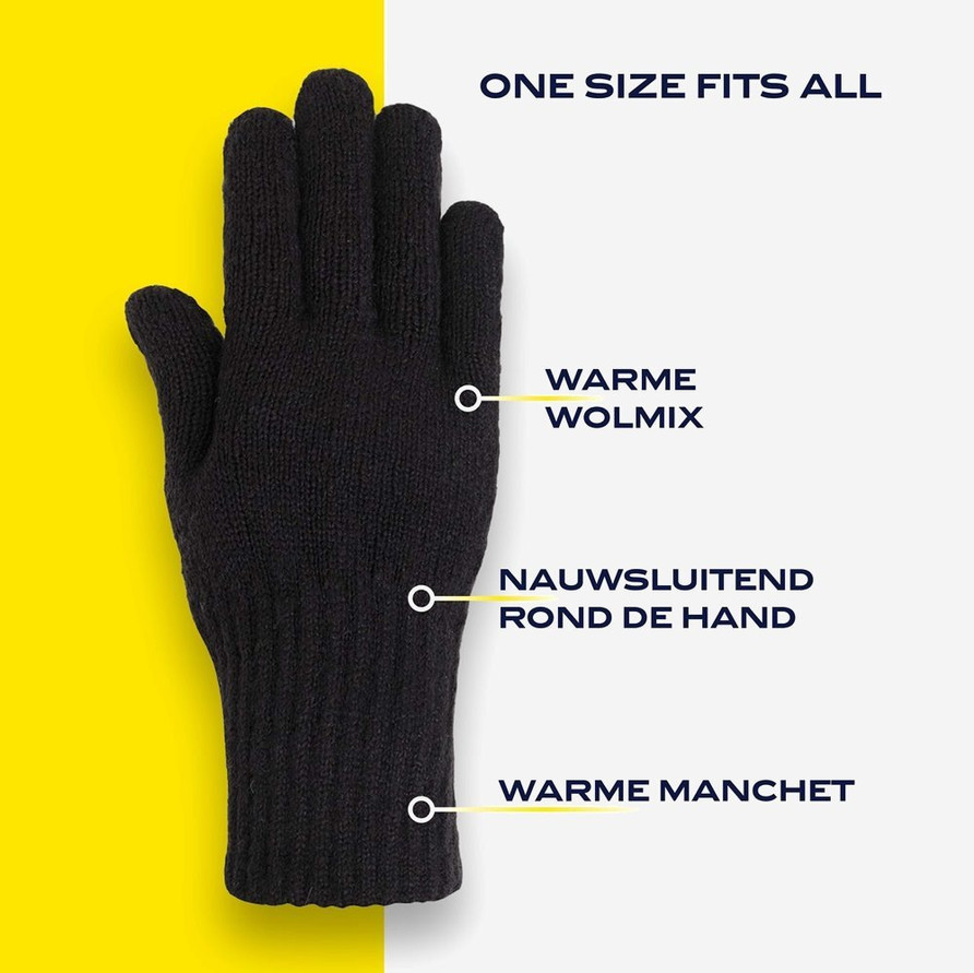 Turoa Handschuhe Damen | Schwarz