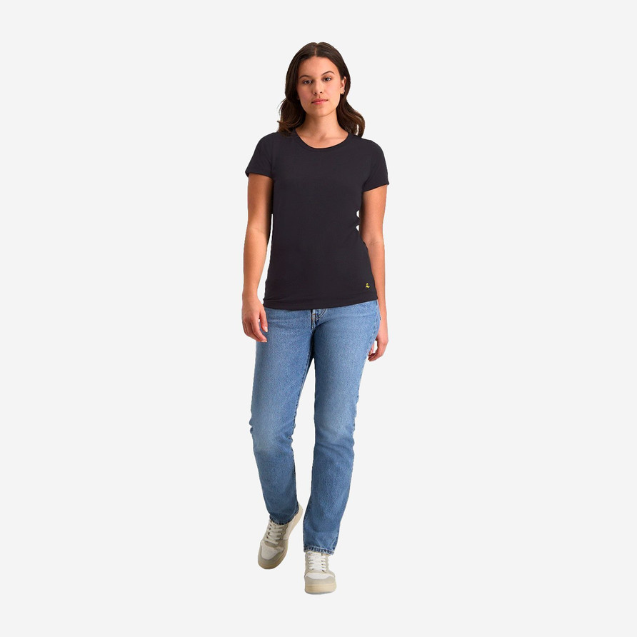 Anapai Travel T-shirt Dames | Zwart