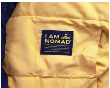 Binnenvakje van een NOMAD slaapzak