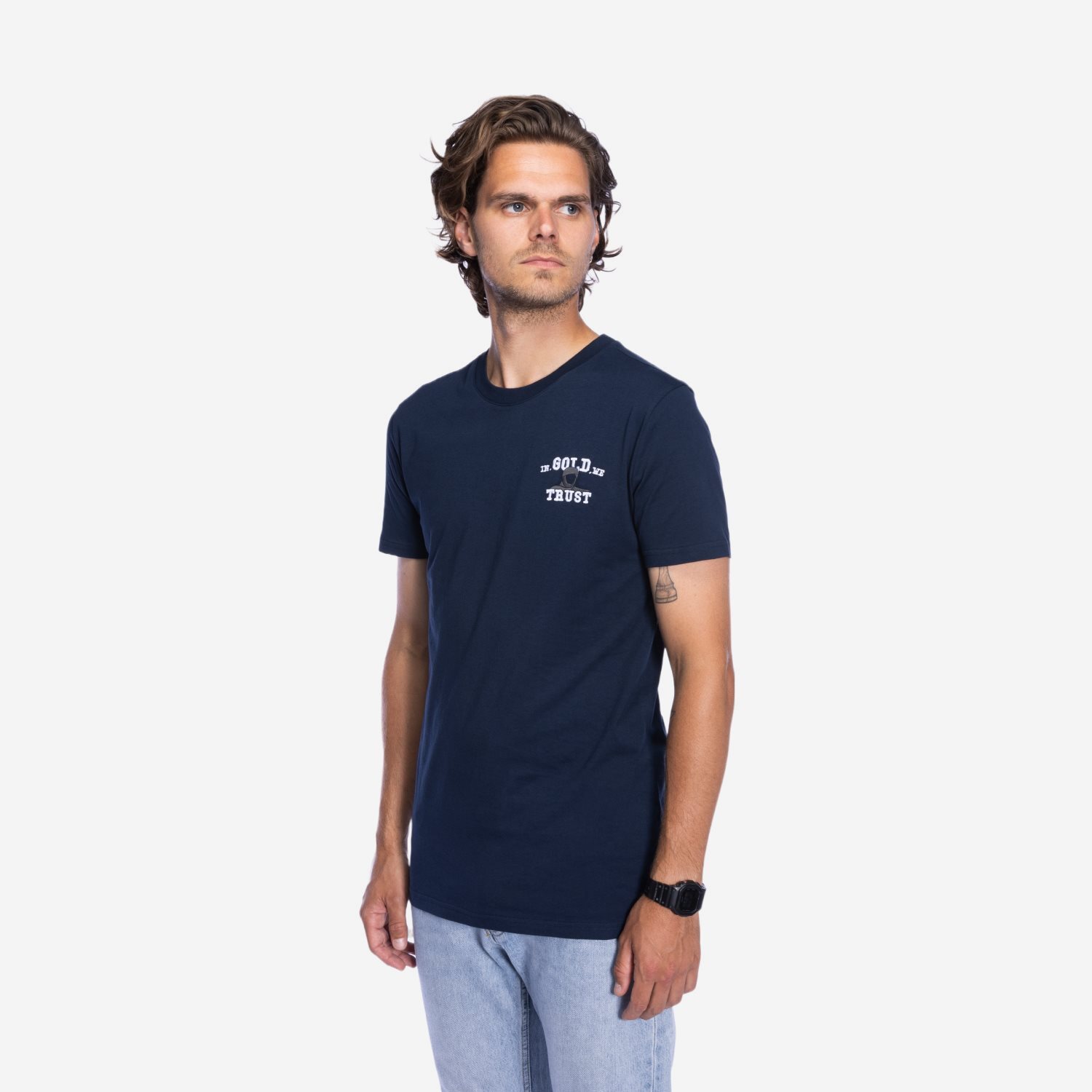 The Road IGWT x NOMAD T shirt Navy