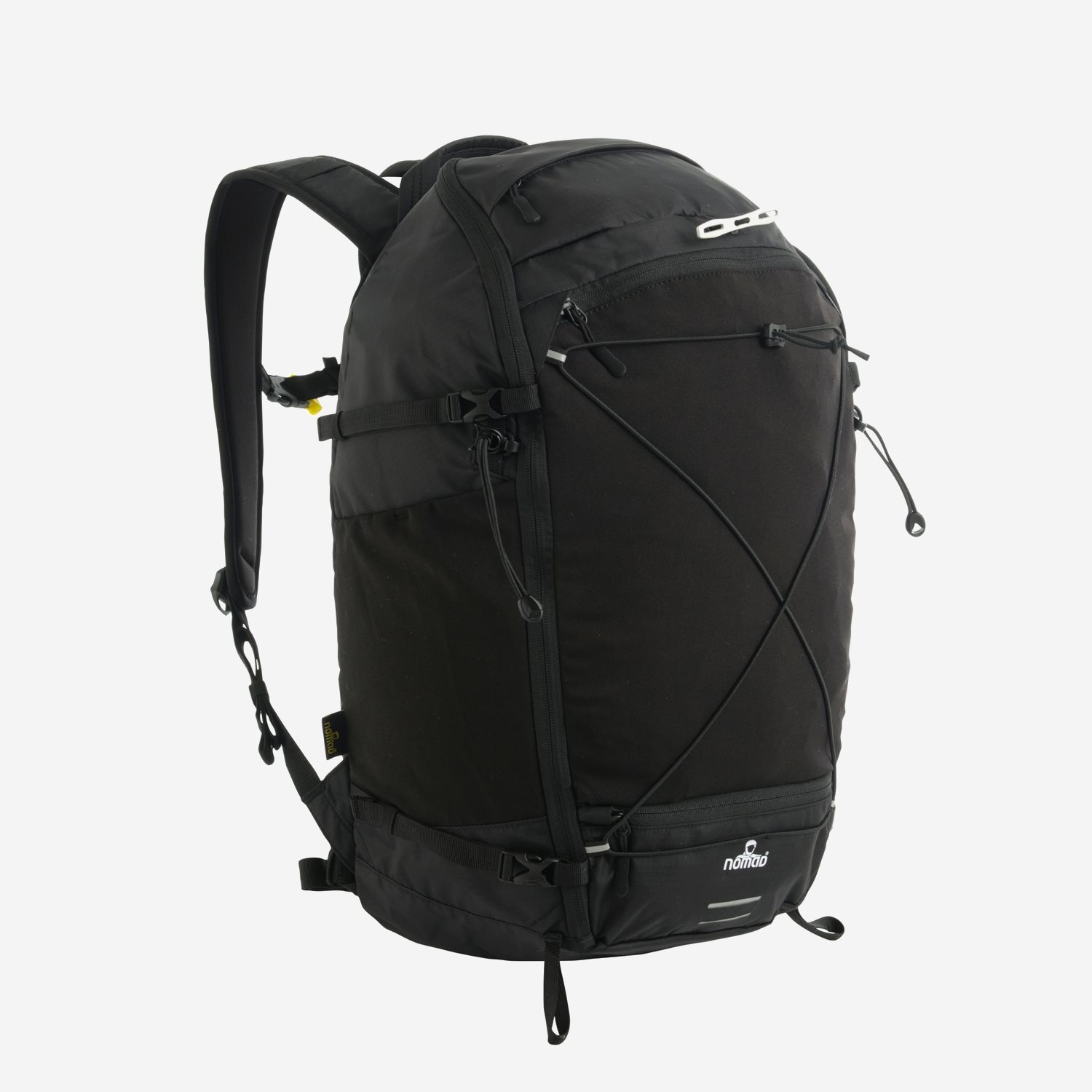 Montagon Premium 30 Daypack Zwart Back to School and Work Premium Kwaliteit NOMAD