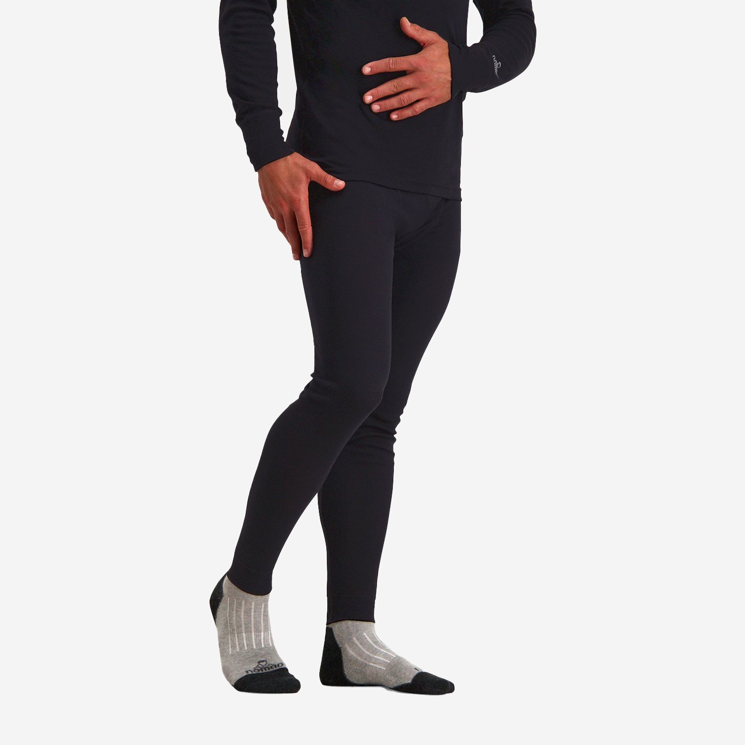 Lightweight Thermal Pants Men Black