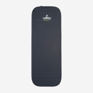 NOMAD Dreamzone 10.0 dark blue sleeping pad with logo and rounded corners for outdoor camping