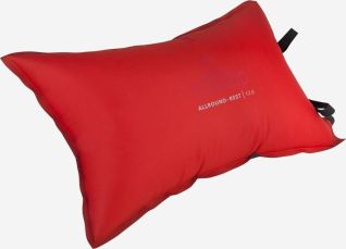 NOMAD Allround-Rest 12.0 kussen in mars red met opbergzak voor outdoor gebruik