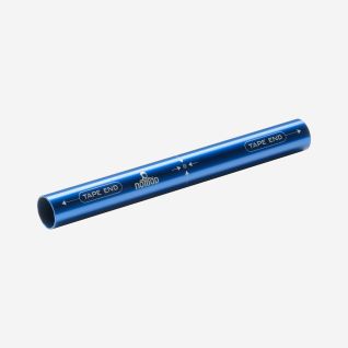 NOMAD aluminium tentstok reparatiebuis in donkerblauw met logo en aanduiding tape end