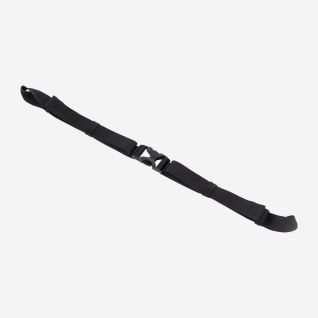 NOMAD black stabilization strap with buckle for outdoor gear or backpacks