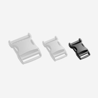 NOMAD black single-adjust plastic buckle for outdoor gear and backpacks