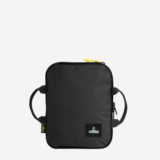 NOMAD compressie cube zwart met ritssluiting en handvatten voor georganiseerde bagage