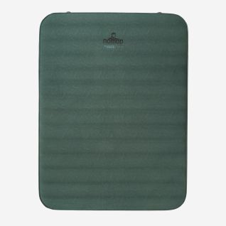 NOMAD Dreamzone Premium Duo 10.0 slaapmat in forest green voor twee personen bovenaanzicht