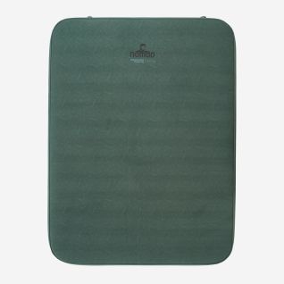 NOMAD Dreamzone Premium Duo 15.0 slaapmat in forest green met rechthoekige vorm en subtiel patroon