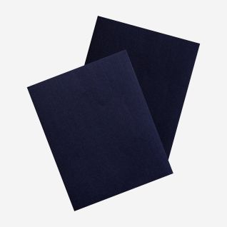 NOMAD ink-blue rectangular repair patches for sleeping bags, set of two