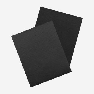 NOMAD black rectangular repair patch for sleeping bags