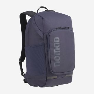 NOMAD Lahko 25 daypack in donkerblauw met groot voorvak en verstelbare schouderbanden
