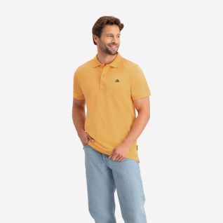 Polo Piqué Heren | Lichtoranje