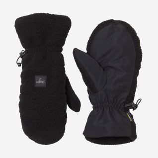 Sherpa Mittens | Black