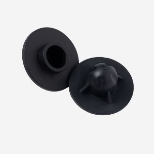 Sarek Premium Comfort Stoelpootdop - 2 stk | Zwart