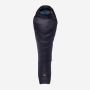 NOMAD Orion 180 XL mummy sleeping bag in ink with hood and zipper for outdoor use
