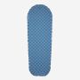 NOMAD AirTec Comfort Wide slaapmat in titanium blauw met honingraatpatroon voor outdoor gebruik