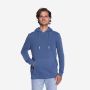NOMAD Gisborne eco-katoen hoodie voor heren in indigo met buidelzak en trekkoorden