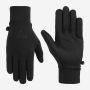 NOMAD Premium Stretch Winter Glove in Black with Palm Grip and Logo on the Back