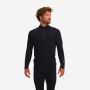NOMAD zip-neck thermoshirt longsleeve heren in zwart met lange mouwen en halve rits