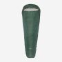 NOMAD Inca Premium 1000 XL mummy sleeping bag in trekking green with a hood and light grey lining
