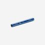 NOMAD aluminum tent pole repair tube in dark blue with instructions printed on the tube.