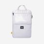 NOMAD premium 15.6-inch laptop sleeve in vapor grey with handle and zippered front pocket.