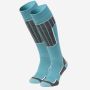 NOMAD Essential 2-Pack Ski Socks in Mint Green with Gray Accents for Winter Sports Enthusiasts
