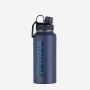 NOMAD geïsoleerde drinkfles 1000 ml in donkerblauw met schroefdop en draaglus