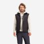 NOMAD bodywarmer voor heren in zwart met ritssluiting en gewatteerde panelen voor outdoor activiteiten