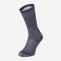 NOMAD Winter Pro wool sock in gray-blue with ribbed texture and reinforced toe and heel