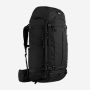 NOMAD Torcal Premium 70 rugzak in zwart met gespen en verstelbare banden geschikt voor trekking en backpacken