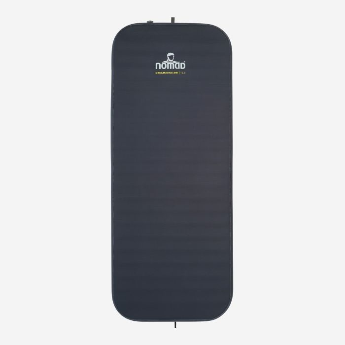 NOMAD Dreamzone XW 10.0 sleeping mat in dark blue with a rectangular design and rounded corners