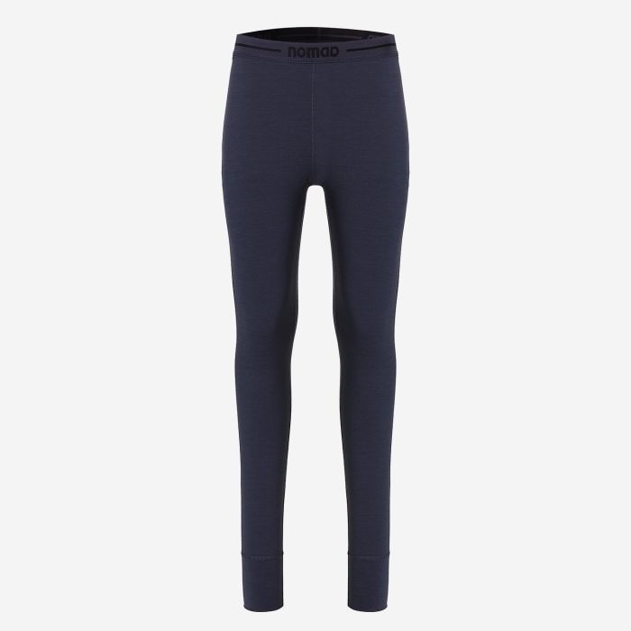 NOMAD Tech women's dark grey thermal pants with elastic waistband for outdoor activities