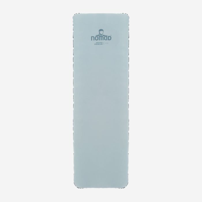 NOMAD Archid Premium 12.0 slaapmat in olie groene kleur rechthoekig en volledig opgeblazen