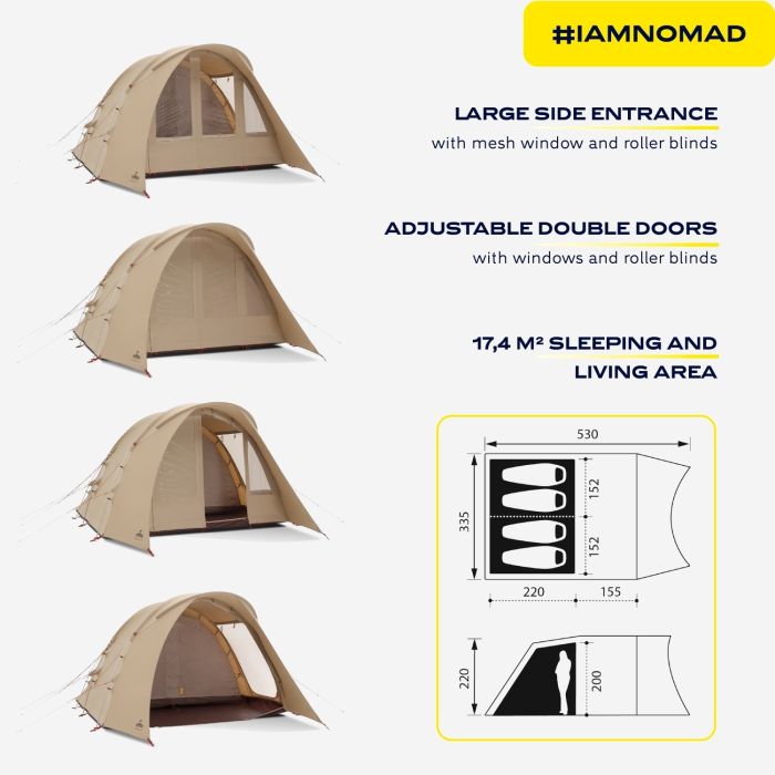 Dogon 4 TC Tent | Twill