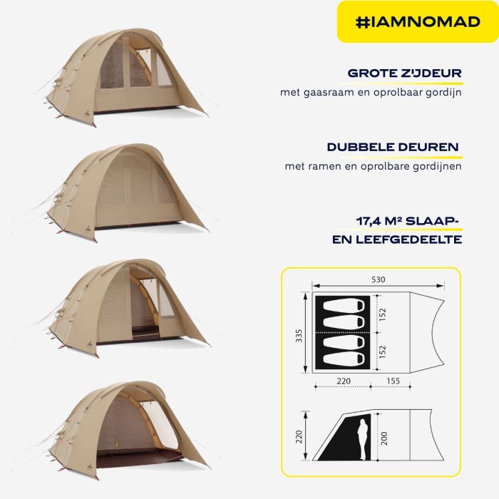 Dogon 4 TC Tent | Twill