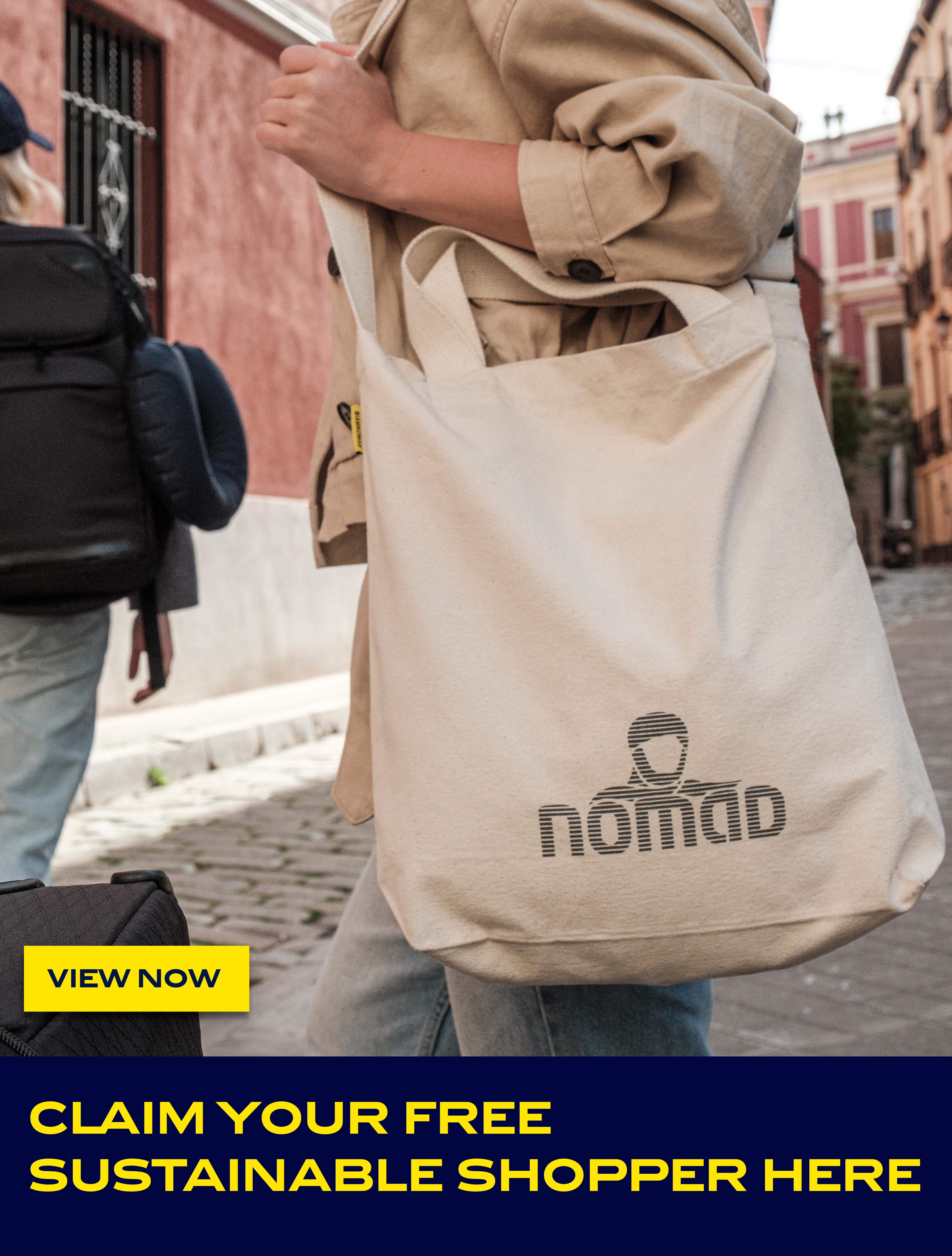 Bio Katoen Shopper Beige